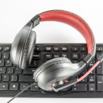 headset keyboard online classes